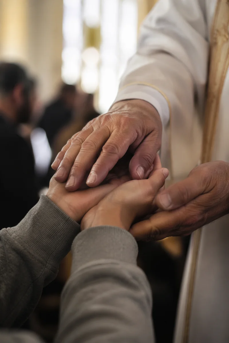 Laying Hands Prayer Ministry Blessing