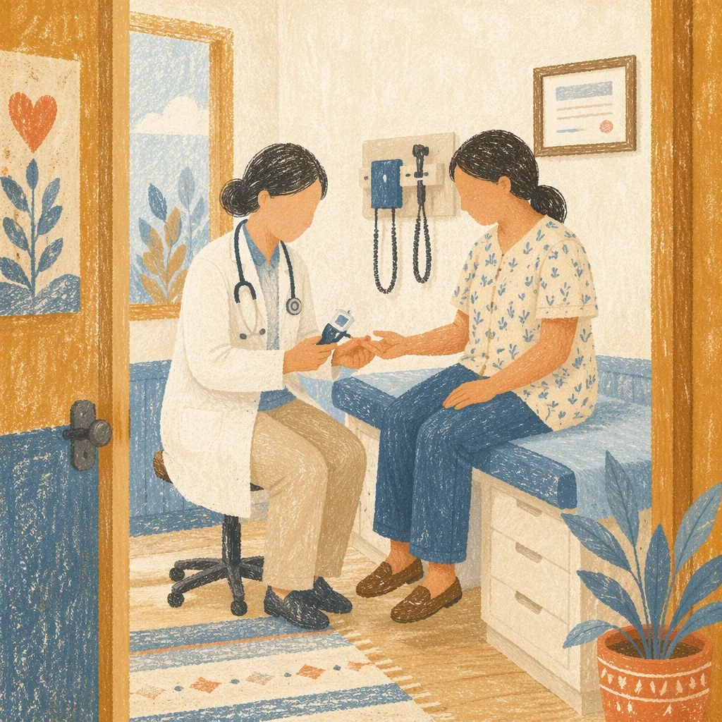 Compassionate Medical Mission Clinic Care Scene