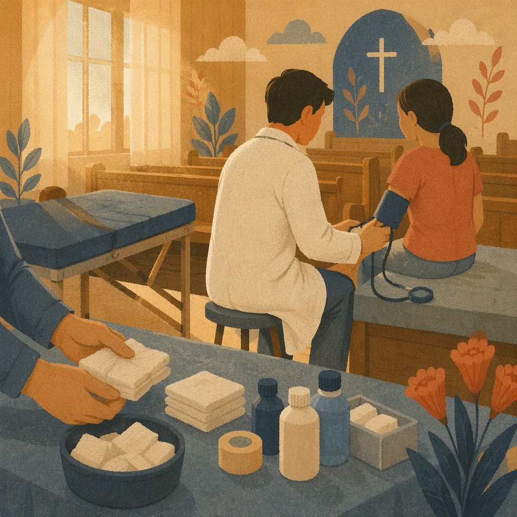 Church Medical Mission Care in Fellowship Hall