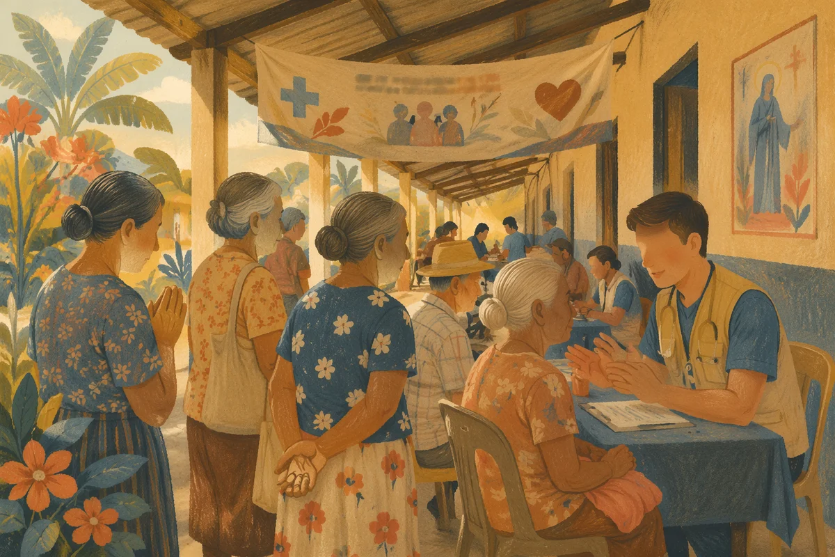 Church Medical Mission Care in Community Corridor