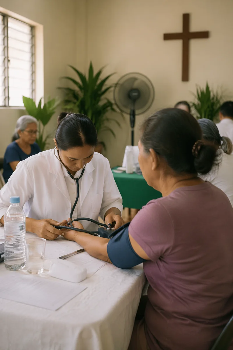 Church Medical Mission Blood Pressure Check
