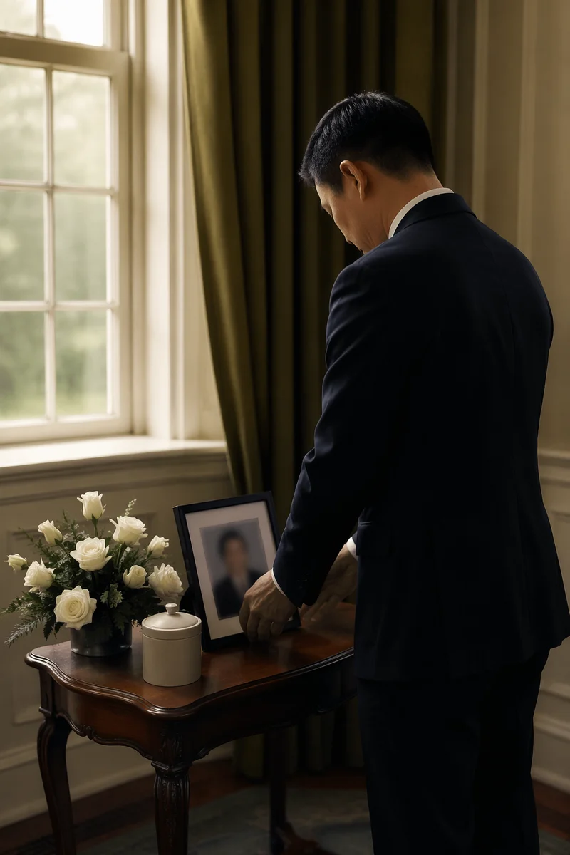 Quiet Memorial Tribute in Chapel Reception Room