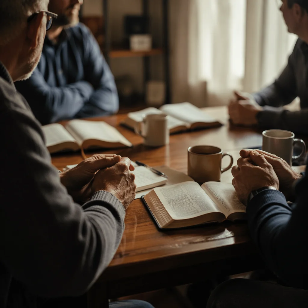 Men’s Bible Study Fellowship Discussion