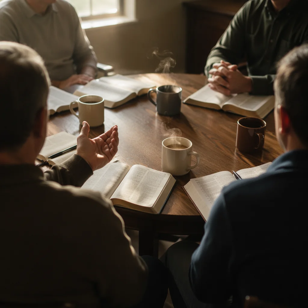Men’s Bible Study Fellowship Discussion