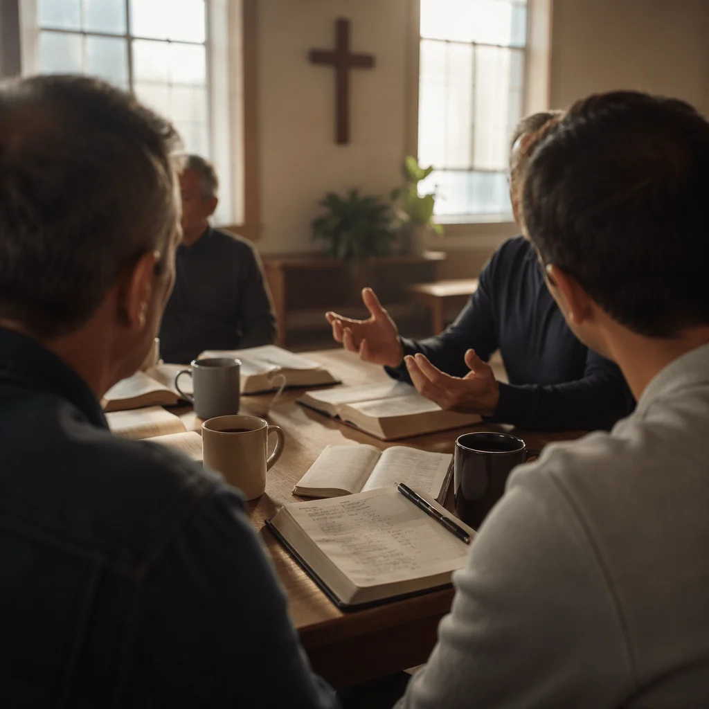 Men’s Bible Study Fellowship Discussion