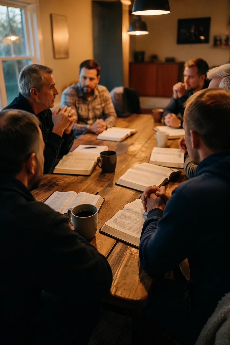 Men’s Bible Study Fellowship Discussion