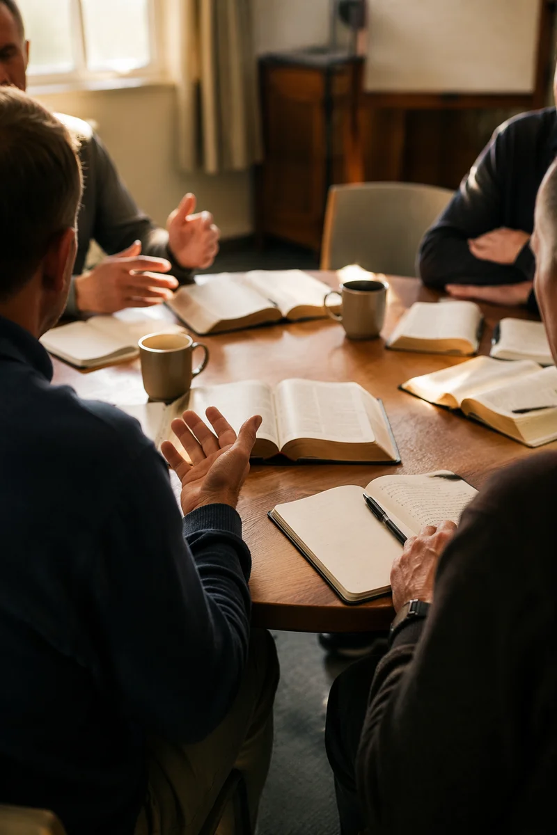 Men’s Bible Study Fellowship Discussion