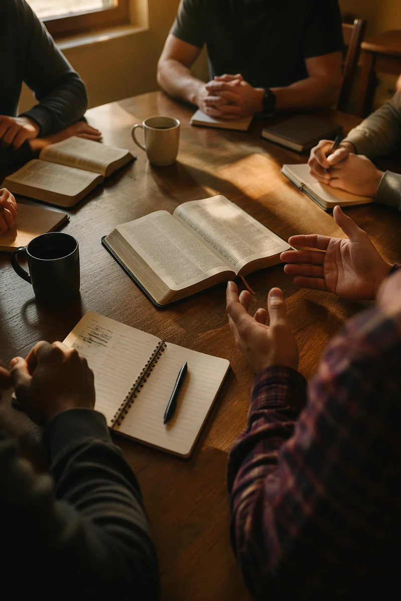 Men’s Bible Study Fellowship Discussion