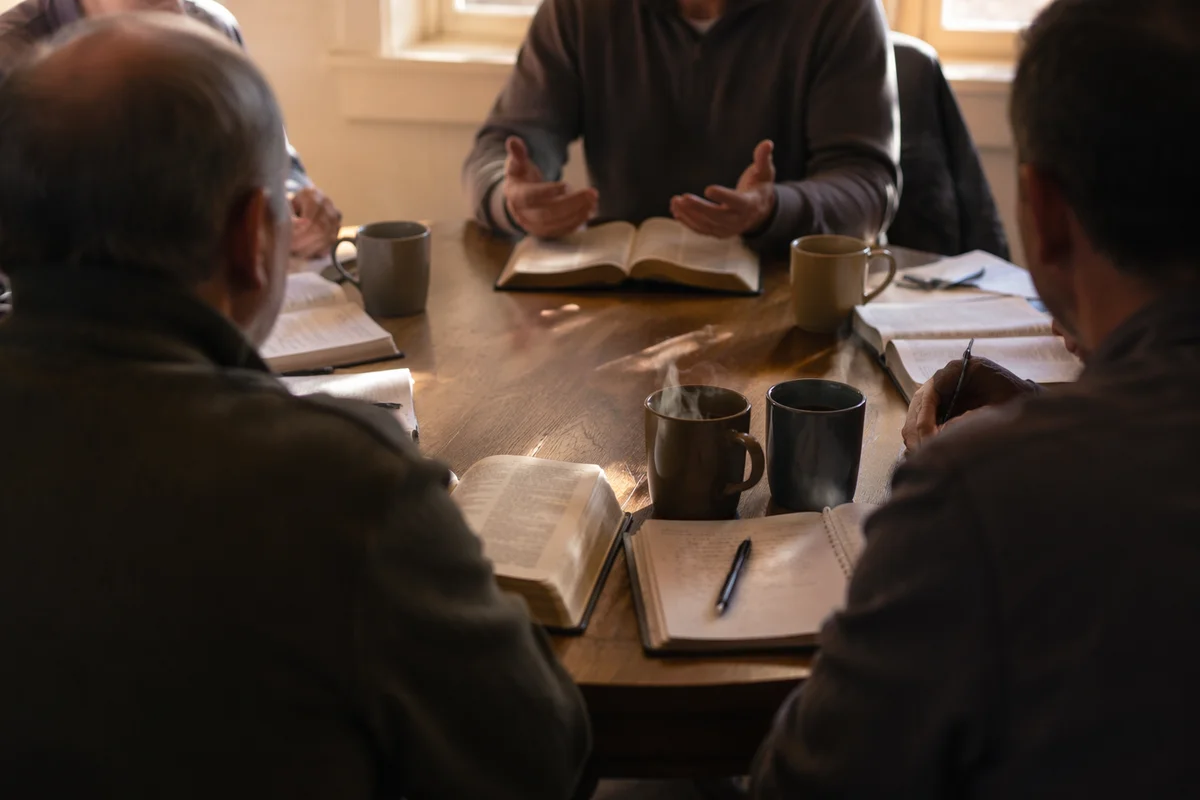Men’s Bible Study Fellowship Discussion