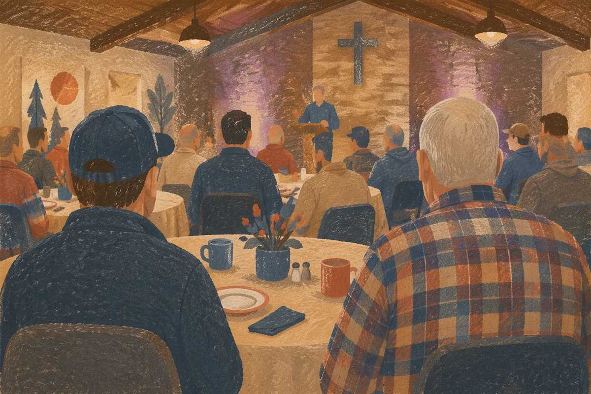 Mens Breakfast Fellowship in Church Hall