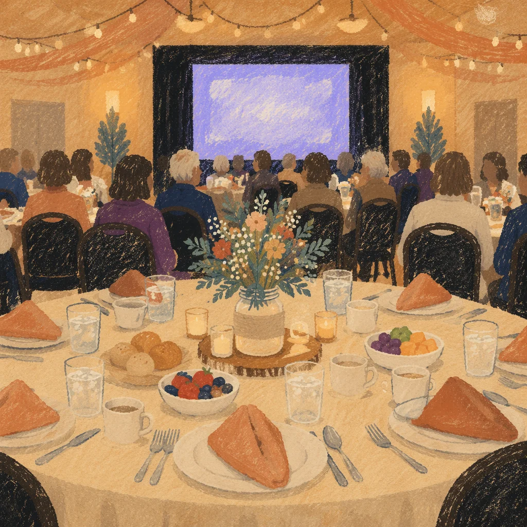 Mission Support Fundraiser Dinner in Church Hall