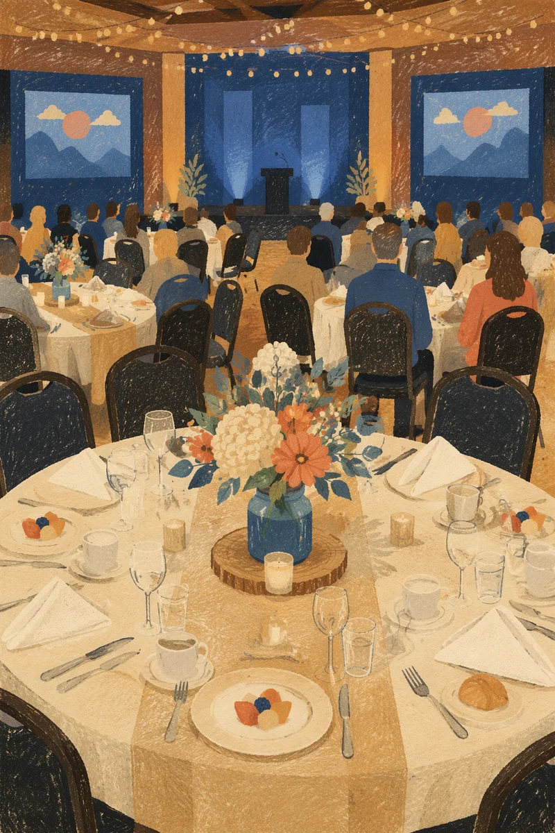 Mission Support Fundraiser Dinner in Church Hall
