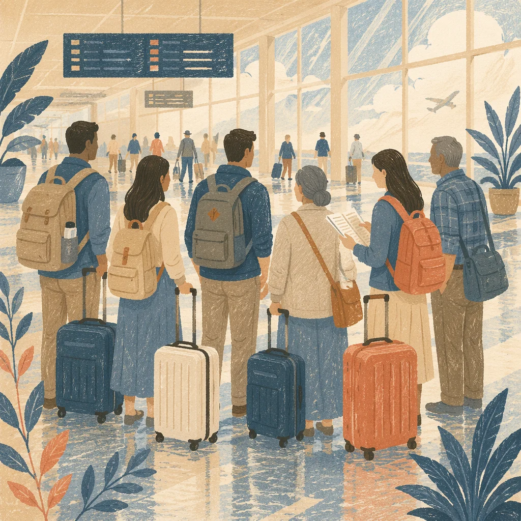 Mission Team Airport Departure Gathering