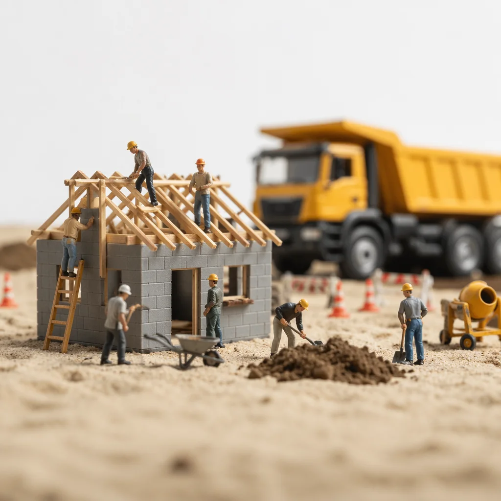 Mission Trip Team Building Miniature Home