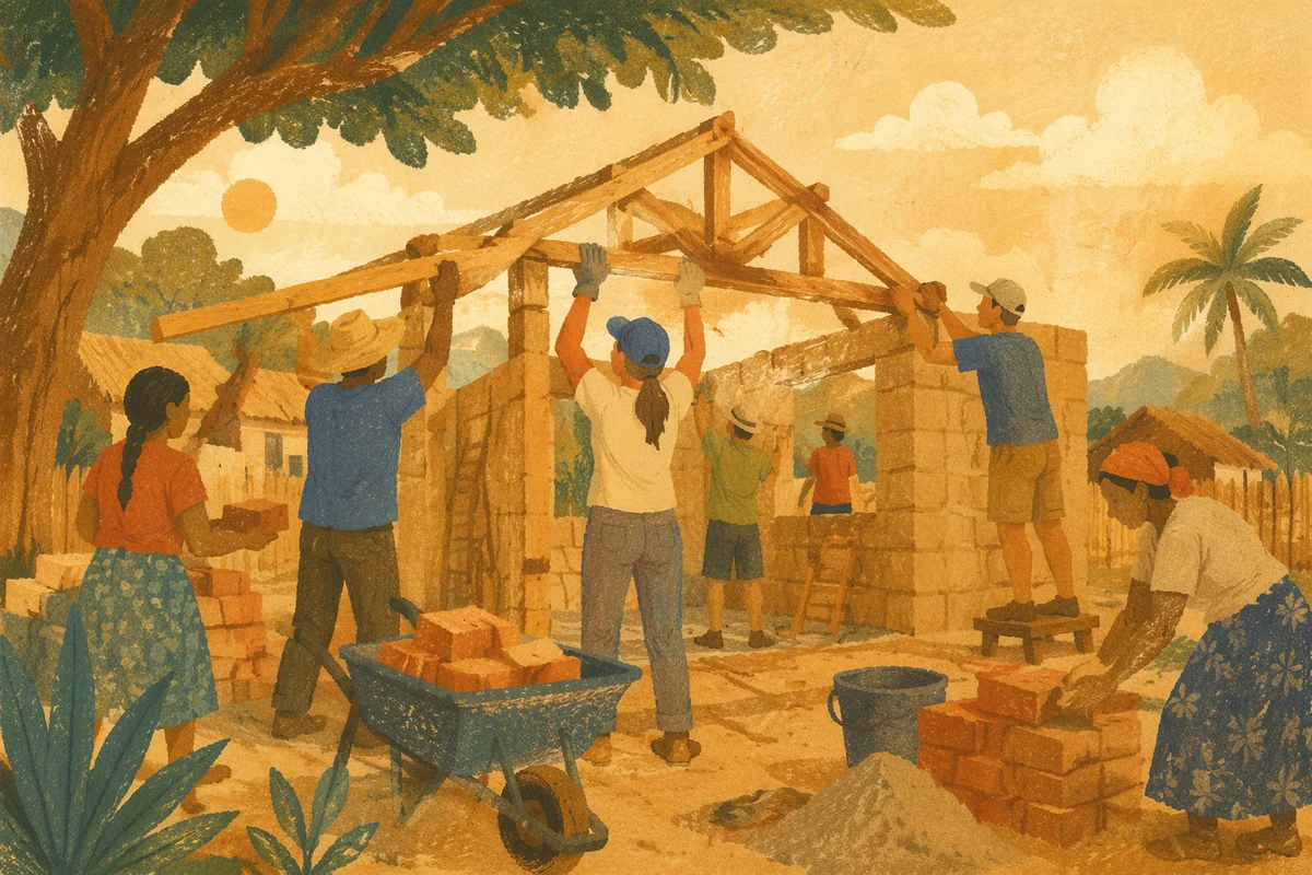 Mission Team Building Home Together