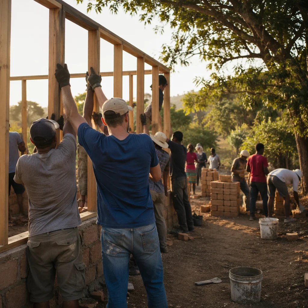 Mission Team Building Homes Together