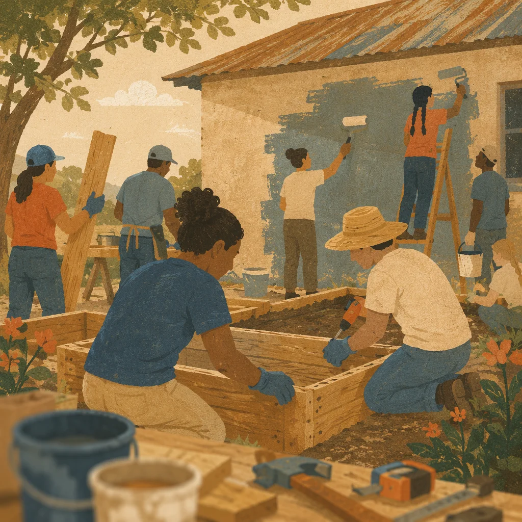 Mission Trip Team Building Community Service