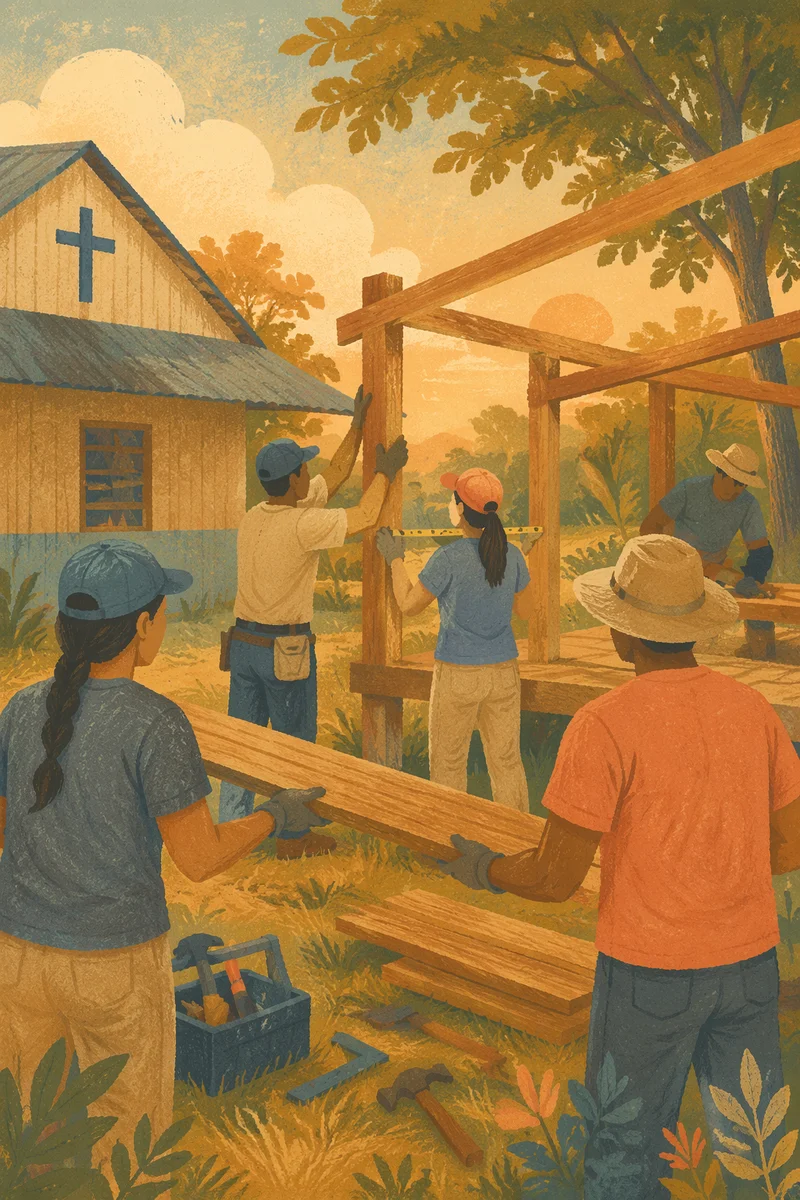 Mission Team Building Rural Church Project