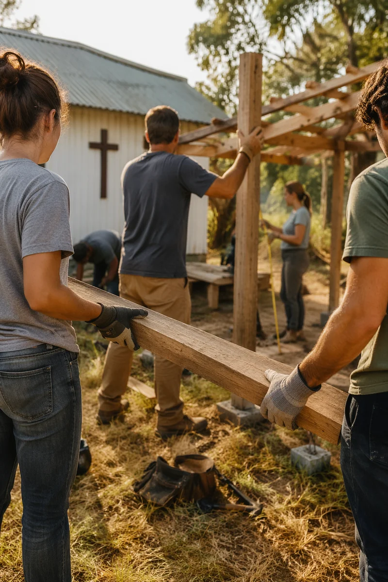 Mission Team Building Rural Church Project