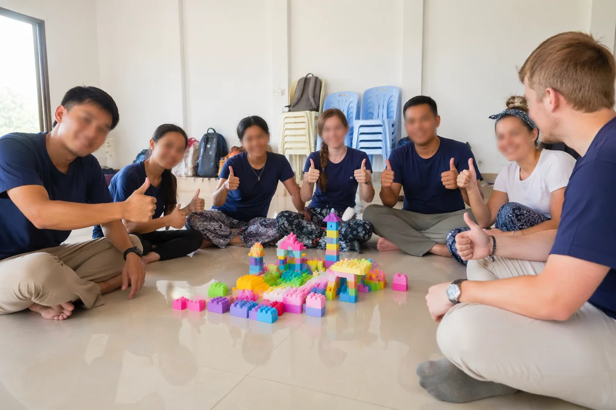 Mission Team Building in Community Room