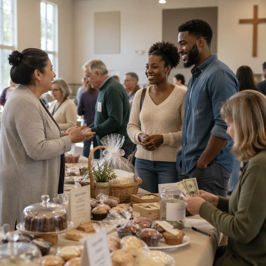 Community Fundraiser in Bright Fellowship Hall