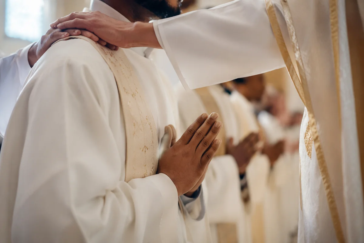 Missions Sending Prayer with Laying Hands