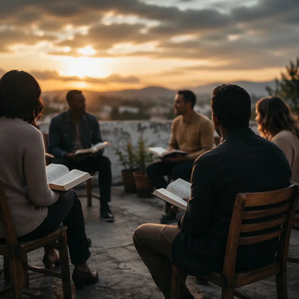 Multicultural Bible Study Fellowship at Sunset