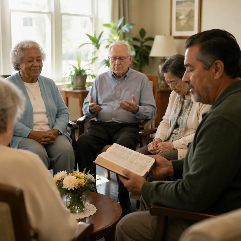 Gentle Nursing Home Worship Gathering