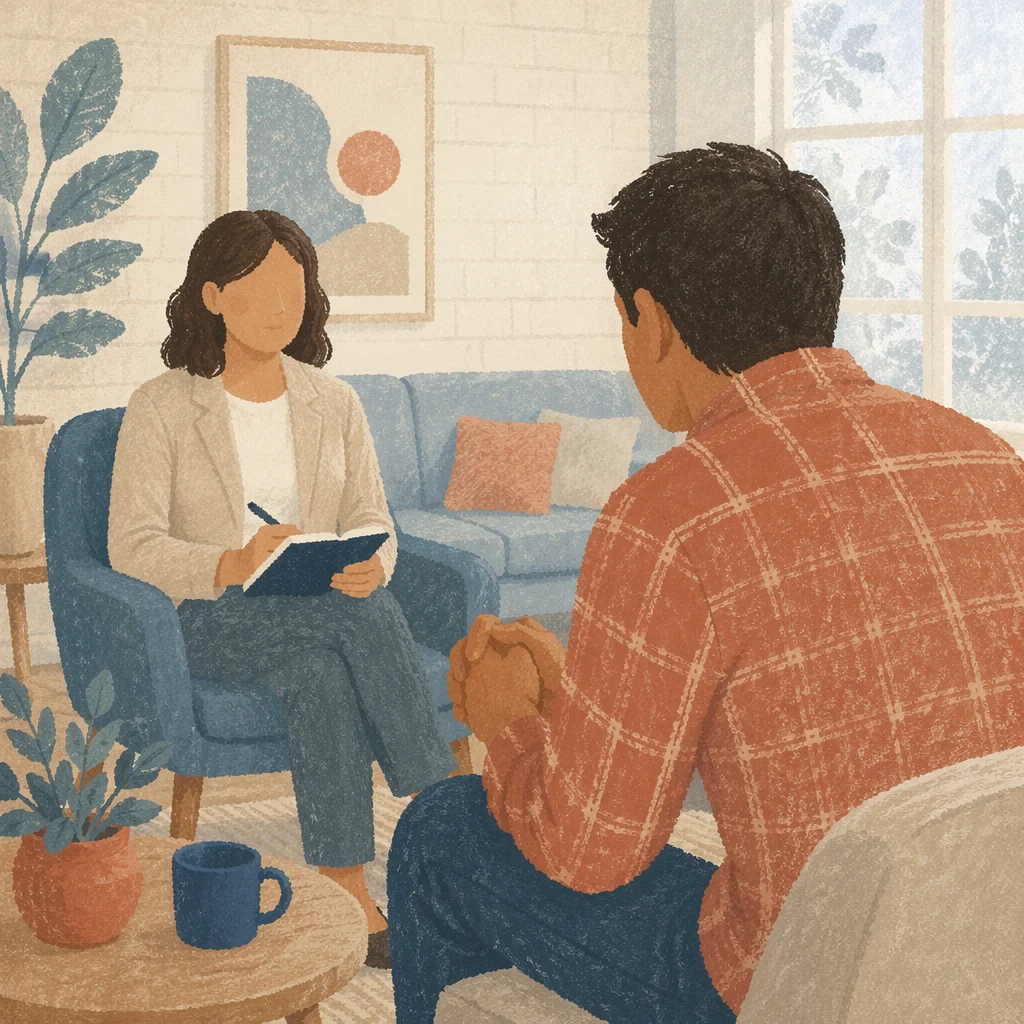 Compassionate Pastoral Counseling in Church Office