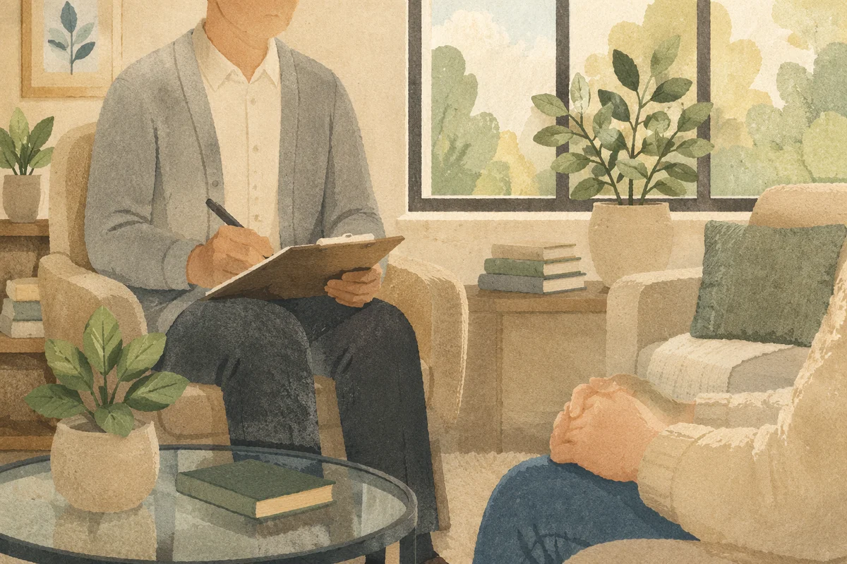 Private Pastoral Counseling in Church Office