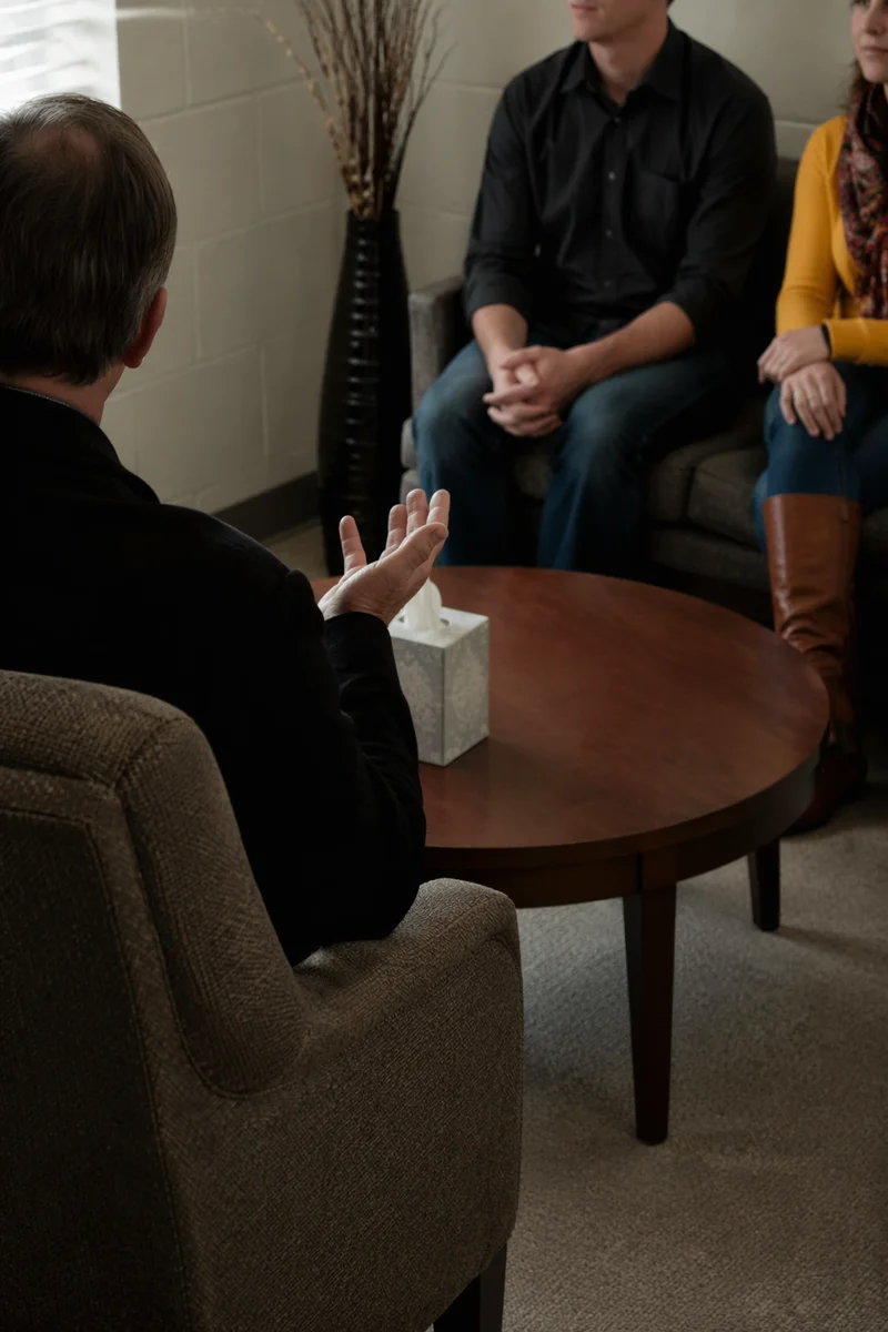 Pastoral Counseling in a Quiet Church Office