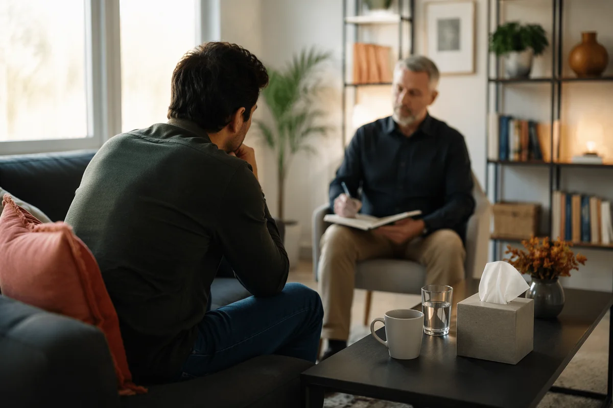 Pastoral Counseling in a Calm Church Office