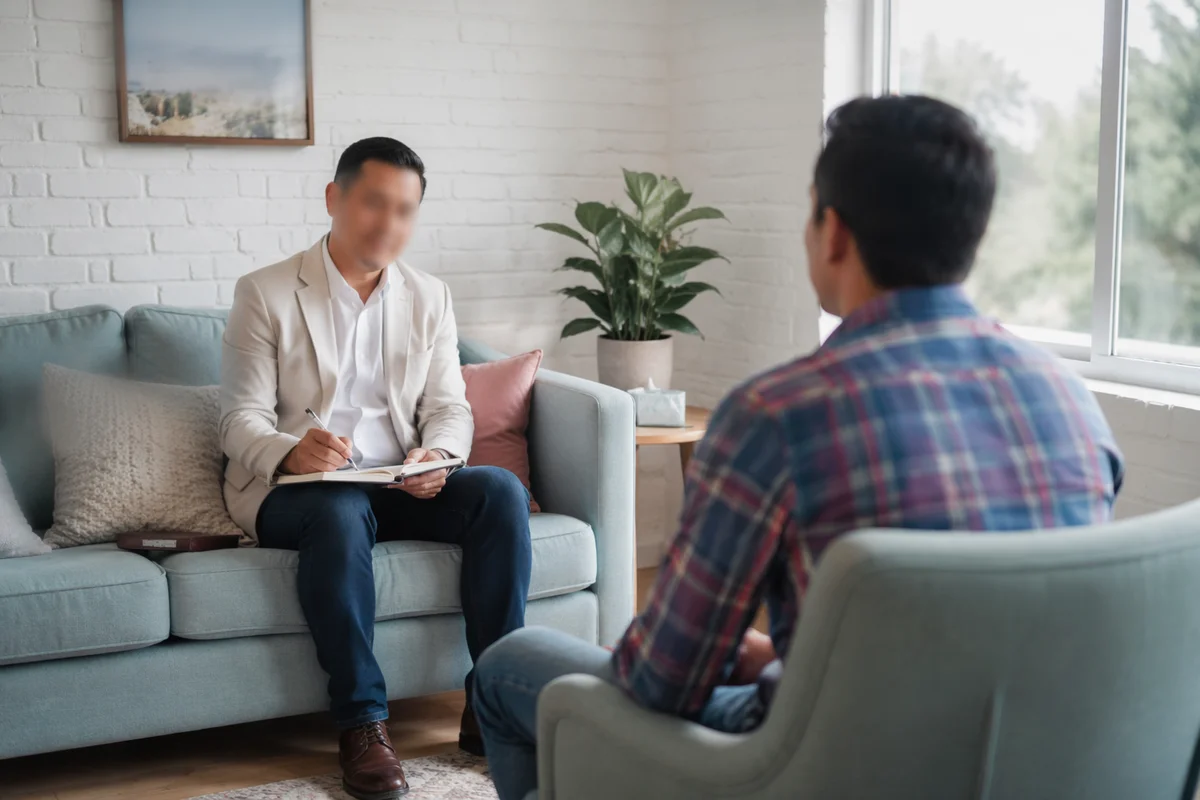Pastoral Counseling in a Calm Church Office