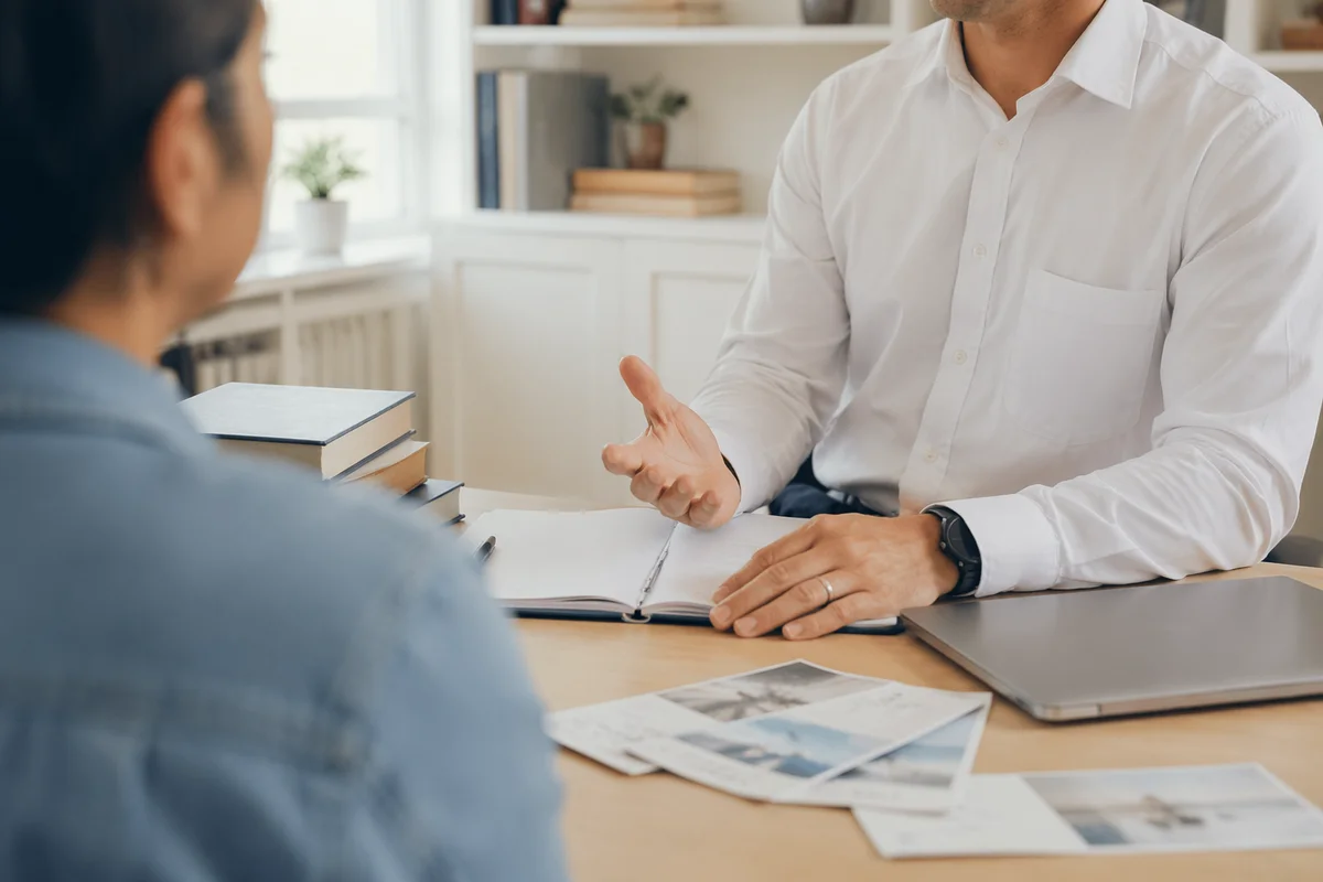 Compassionate Pastoral Counseling in Church Office