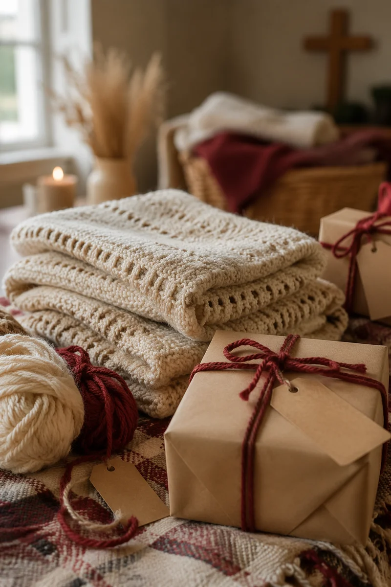 Handmade Prayer Shawl Gift Ministry Close-Up