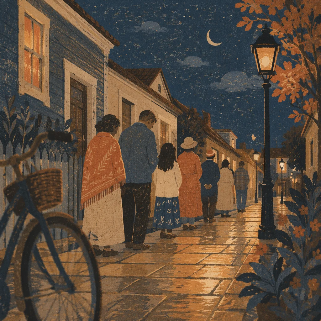 Neighborhood Prayer Walk on Quiet Night