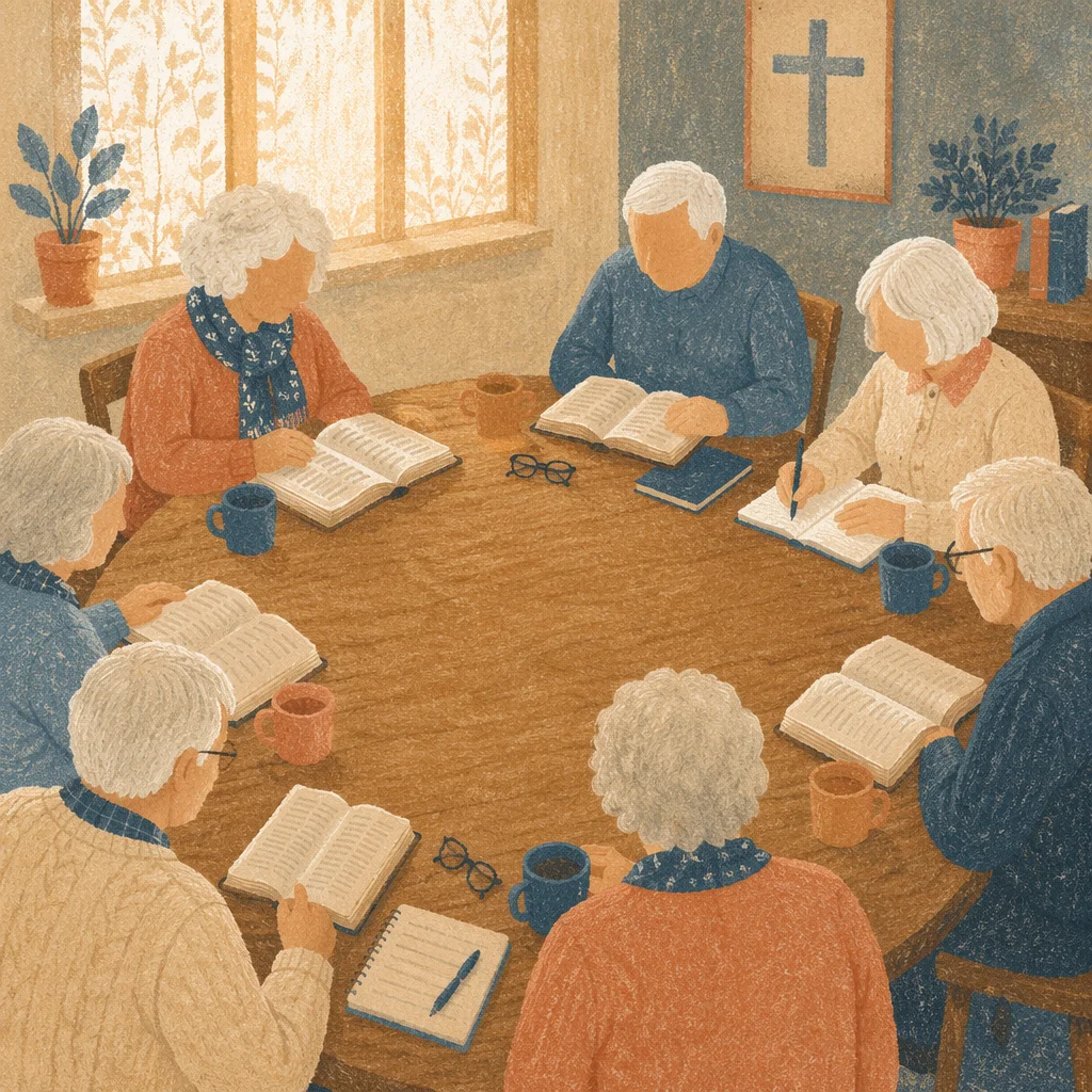 Senior Adults Bible Class Fellowship Circle