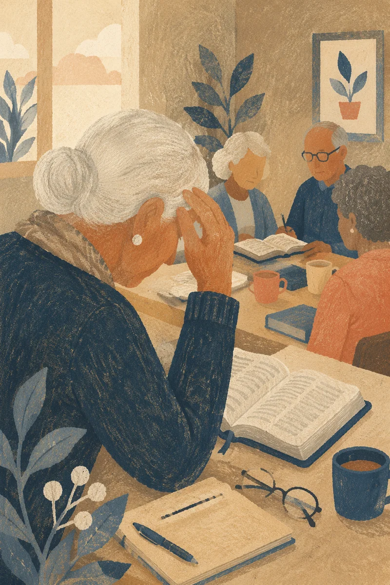 Senior Adults Reflective Bible Study Class