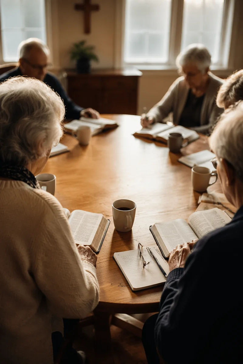 Senior Adults Bible Class Fellowship Circle