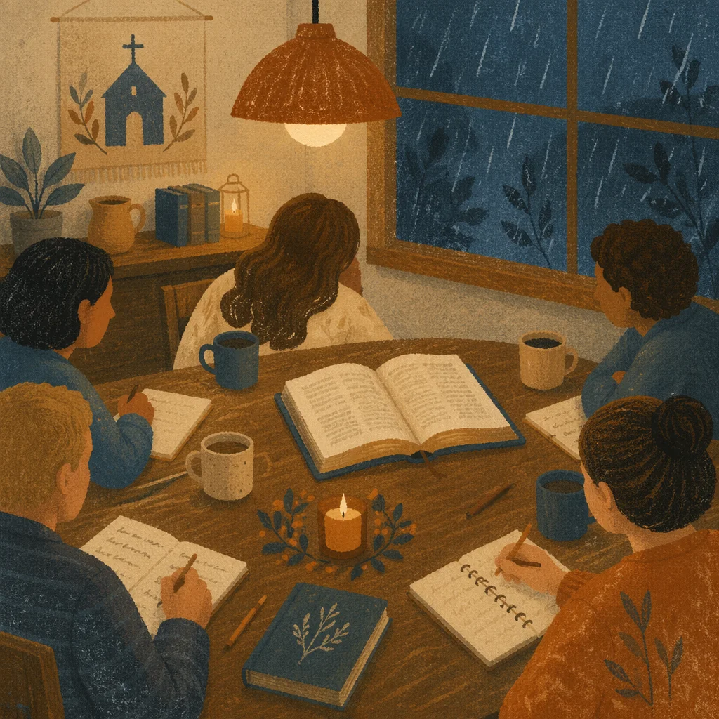 Rainy Evening Small Group Bible Study