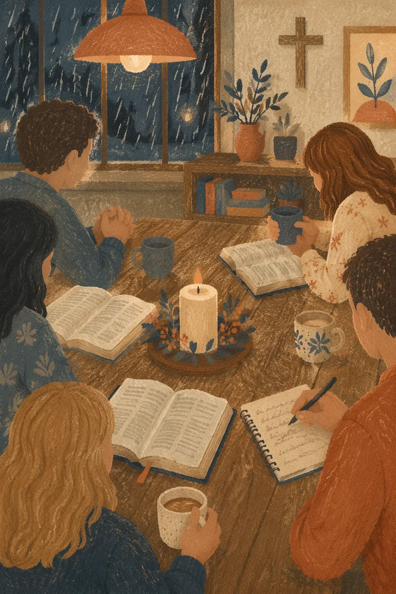 Rainy Evening Small Group Bible Study