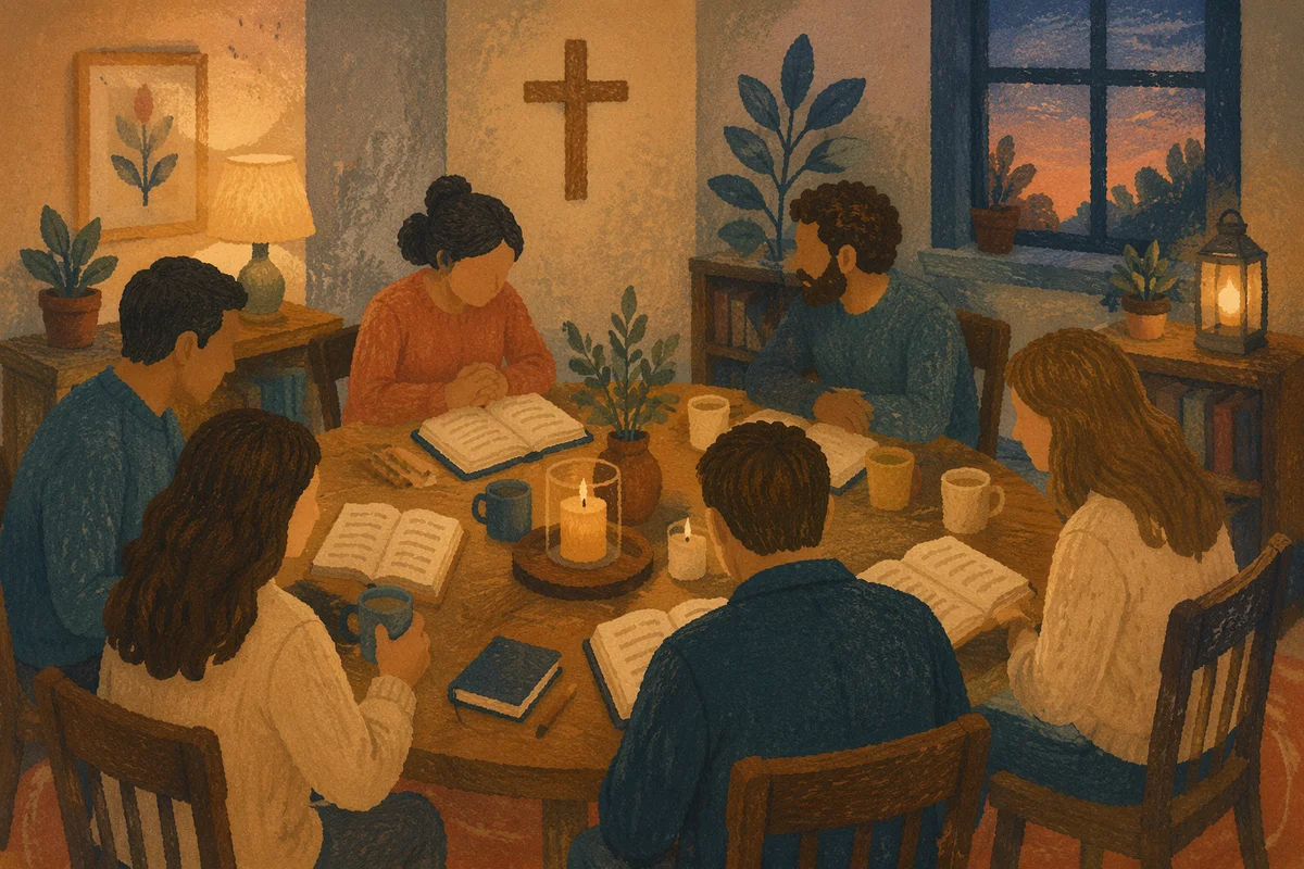 Cozy Small Group Bible Study Fellowship