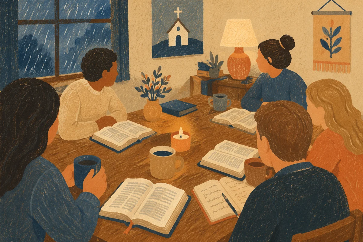 Rainy Evening Small Group Bible Study