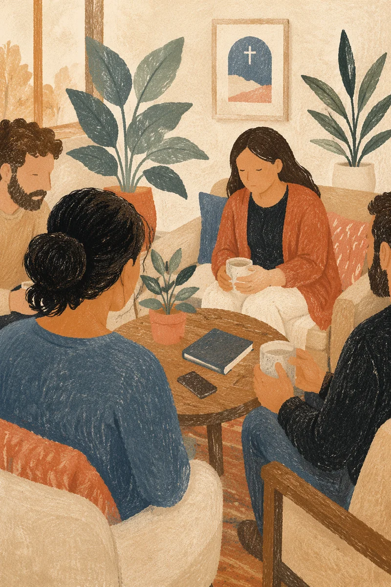 Cozy Small Group Coffee Fellowship