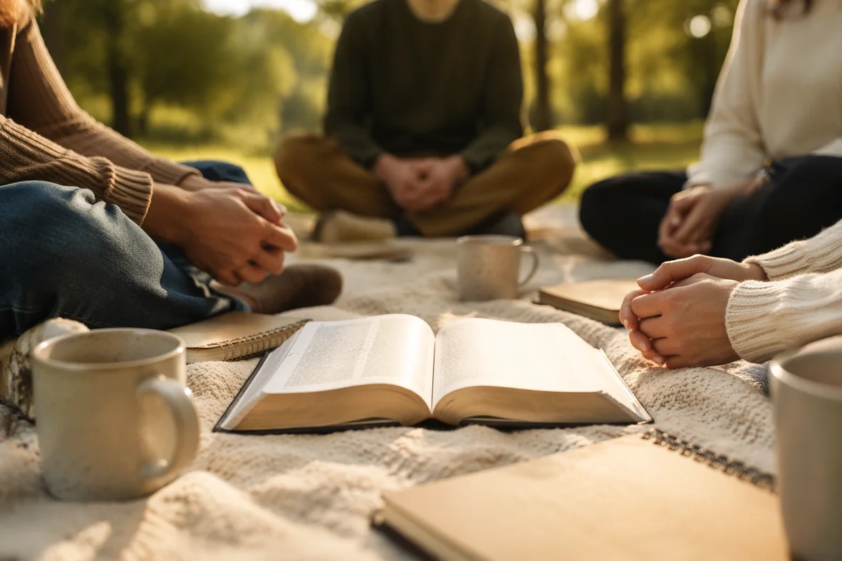 Outdoor Small Group Bible Study Blanket