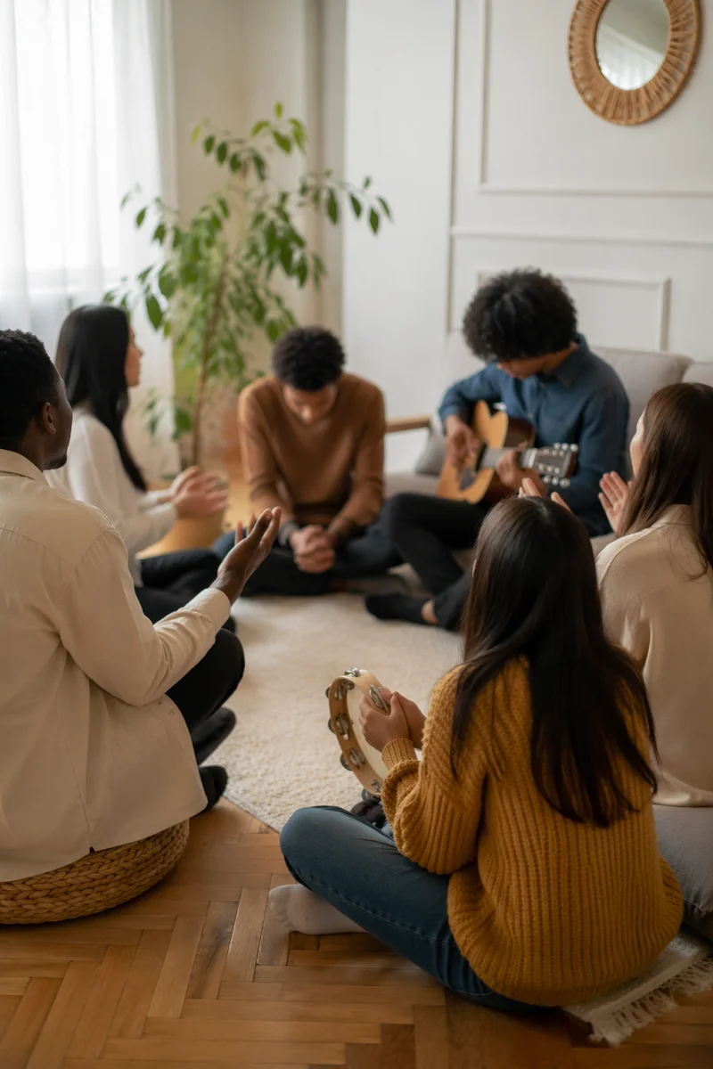 Acoustic Small Group Worship at Home