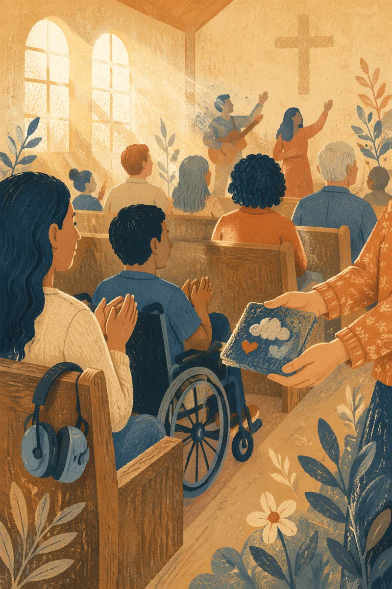 Inclusive Worship in Welcoming Church Sanctuary