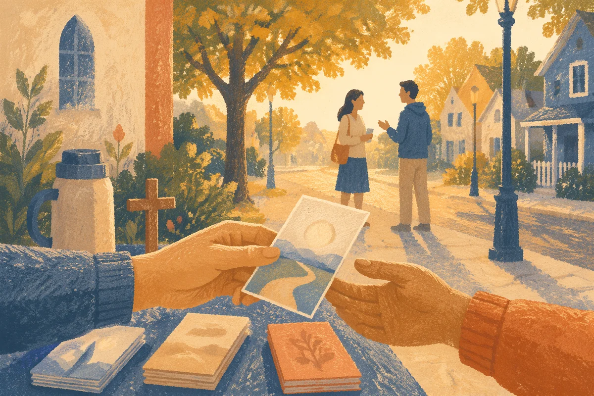 Golden Hour Street Evangelism Outreach