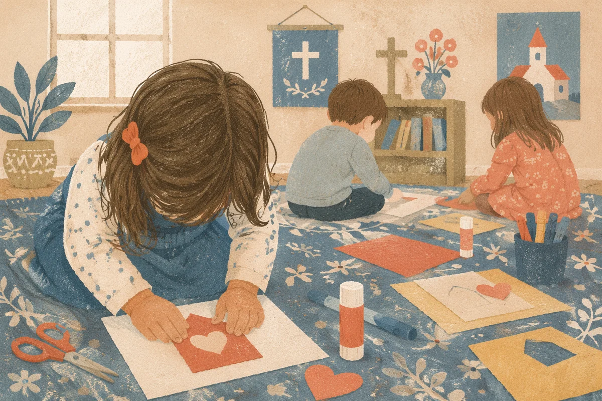 Sunday School Children Craft Activity