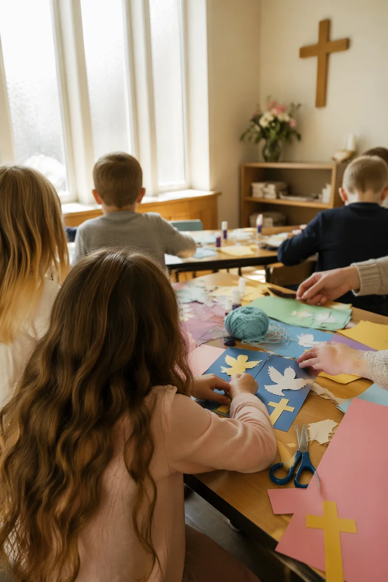 Sunday School Children Craft Activity